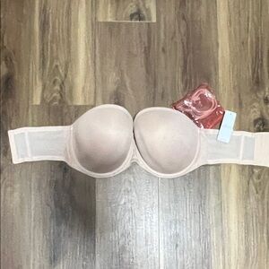 Elomi Nude Removable Straps Bra 36J NWT